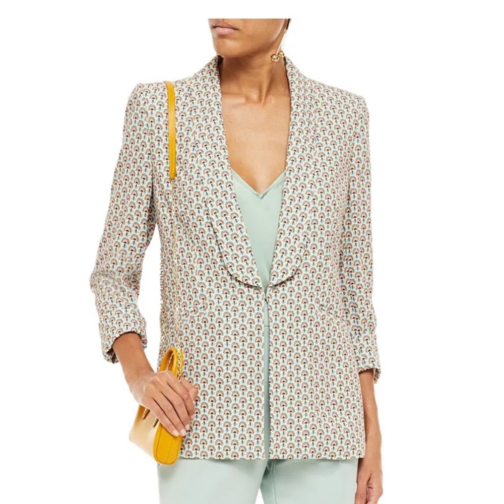 NWT Alice + Olivia Skye Floral Blazer size 4